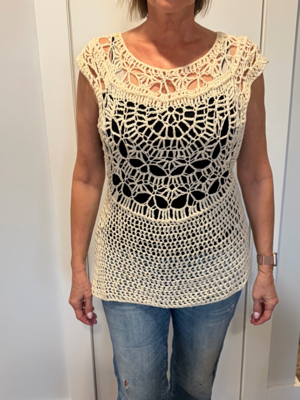 Hand Crochet Vest from Peru